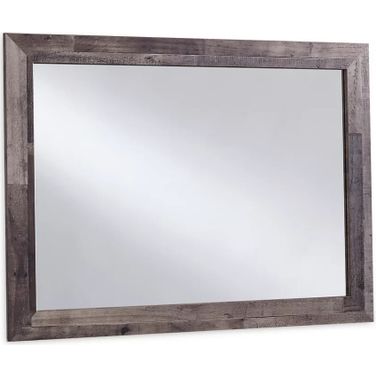 Derekson Multi Gray Bedroom Mirror