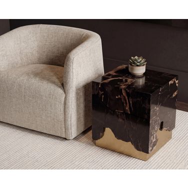 Deva 9' x 12' Hand-Tufted Rug In Ivory