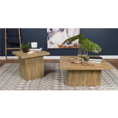 Devar Square Occasional Table Set In Mango