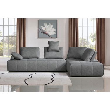 Diamond Sofa Cloud Space Grey Fabric 2pc Lounge Seating Platforms