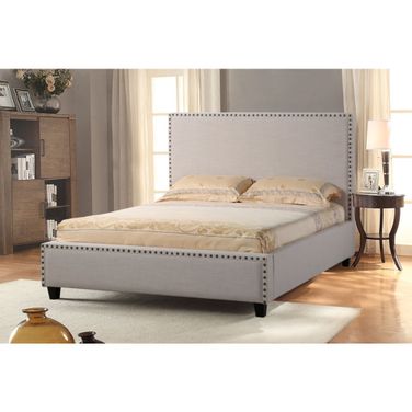 Diamond Sofa La Jolla Desert Sand Fabric King Bed