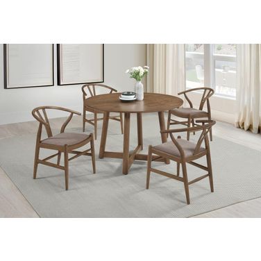 Dinah Dining Room Set In Walnut