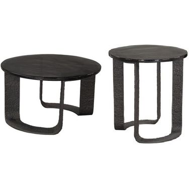 Divin Occasional Table Set In Black