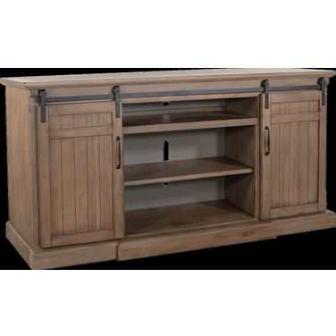 Doe Valley TV Console In Natural