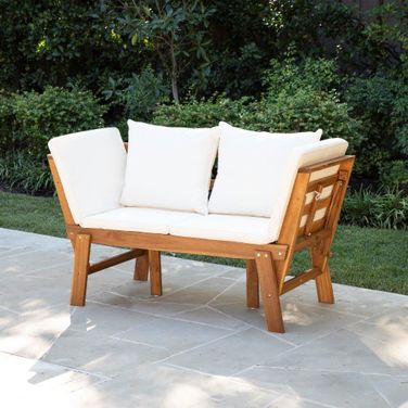 Dolavon Outdoor Convertible Lounge Chair