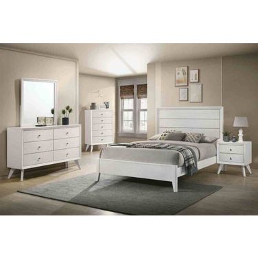 Dortmund Bedroom Set In White