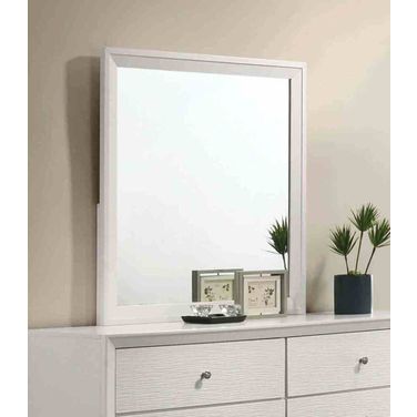 Dortmund Mirror In White