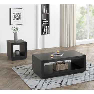 Dothan Occasional Table Set In Black