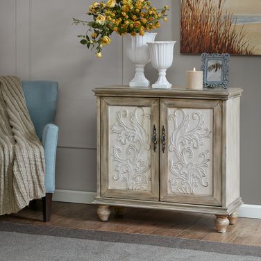 Driscoll 2-Door Cabinet In Reclaimed Natural