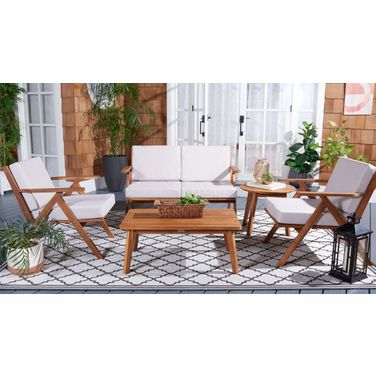 Dryad 5Pc Outdoor Living Set in Light Grey