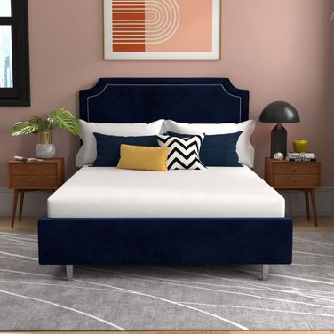Early Bird Dual Cool 6 Inch Twin XL Medium Memory Foam Mattress In White