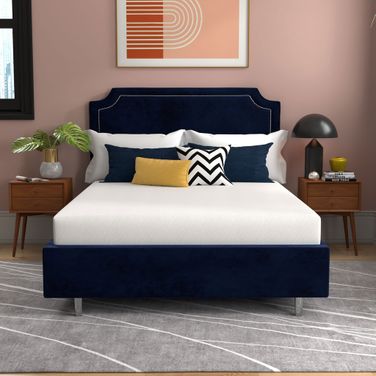 Early Bird Dual Cool 8 Inch Twin XL Medium Memory Foam Mattress In White