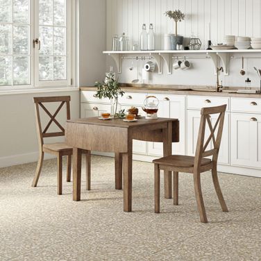Eastern Tides 3 Piece Cross Back Dining Set In Bisque
