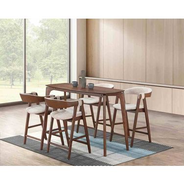 Ebikon Counter Height Table In Walnut
