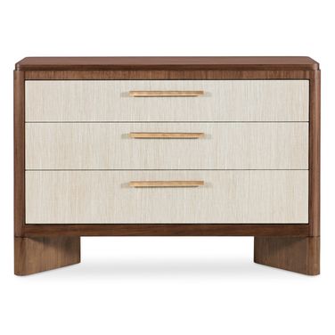 Eleana Three Drawer Chest In Walnut