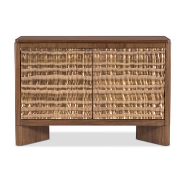 Eleana Two Door Chest In Walnut