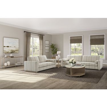 Elements Living Room Set In Oyster