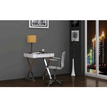 Elm White Small Desk