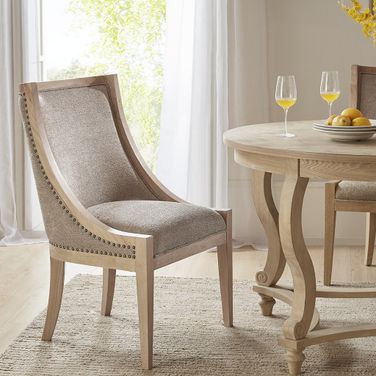 Elmcrest Dining Chair In Linen