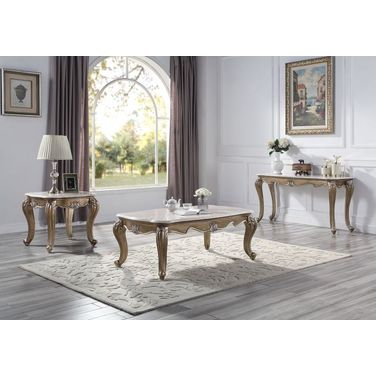 Elozzol Occasional Table Set In Antique Bronze