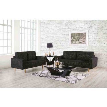 Elverum Living Room Set In Black