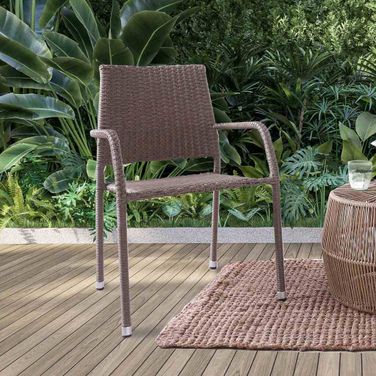 Enzi Stacking Chair (40/STACK) In Natural