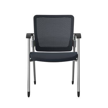 Eon Visitor Chair Set of 2 In Gray and White