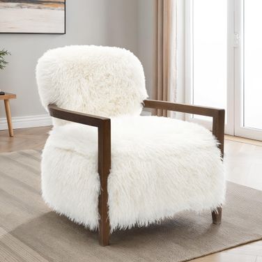 Eramo Accent Chair In White