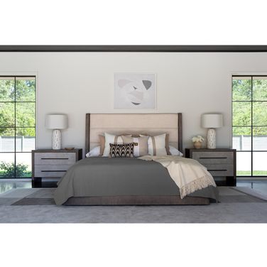 Erinn V X Universal Morada Bedroom Set In Weathered Oak