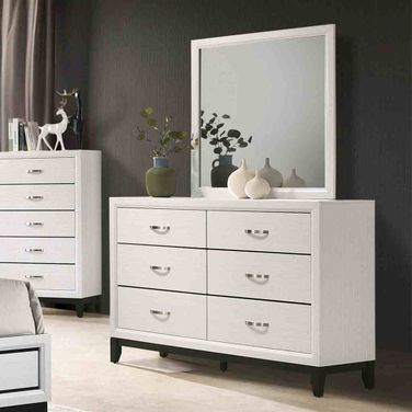 Errico Dresser In White