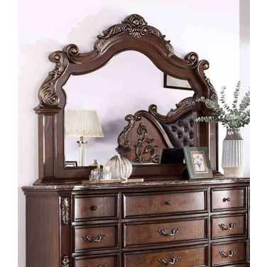 Esparanza Mirror In Brown Cherry