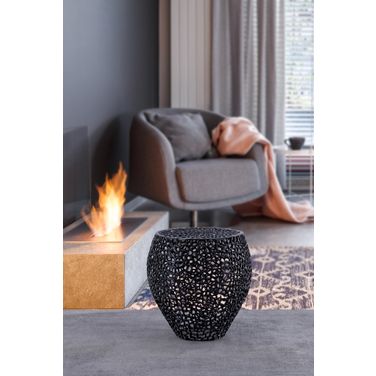 Et3403-18 Side Coffee Table In Black