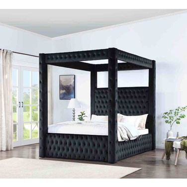 Etherea Queen Bed In Black