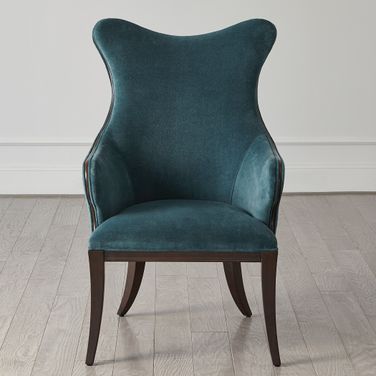 Evelyn Chair In Dragonfly Velvet