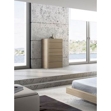 Evora Light Gray 6 Drawer Chest