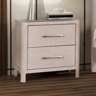 Fareham Nightstand with USB A-C In Oak