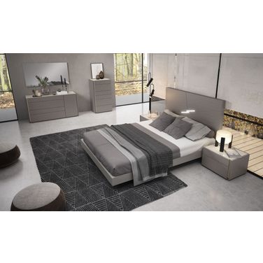 Faro Grey Platform Bedroom Set