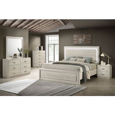 Farsund Bedroom Set In Dusty Gray