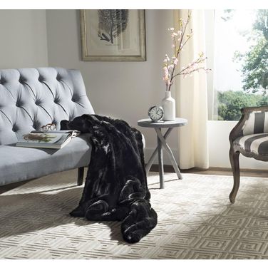 Faux Black Mink THR701A-6072