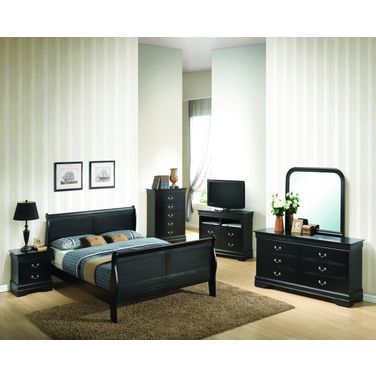 Glory Furniture G3150 Bedroom Set in Black