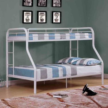 Finnerty Twin Over Full Bunk Bed In White