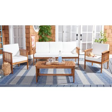 Finnick 4 Piece Living Set In Beige