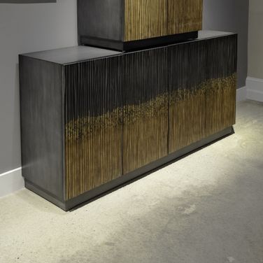 Fiore 2 Door Accent Cabinet In Espresso