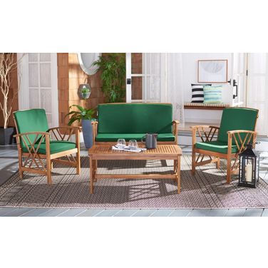 Fontana 4 Piece Outdoor Set In Green