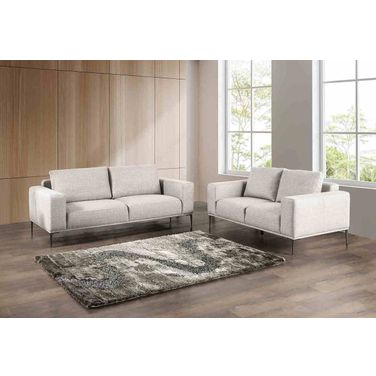 Forde Living Room Set In Gray