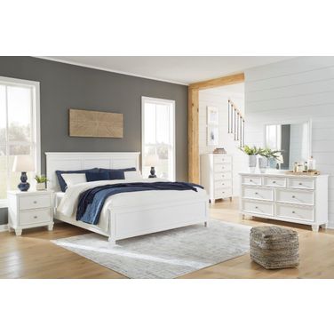 Ashley furniture white twin bed deals