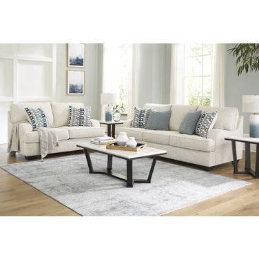 Fostead Occasional Table Set In White and Espresso