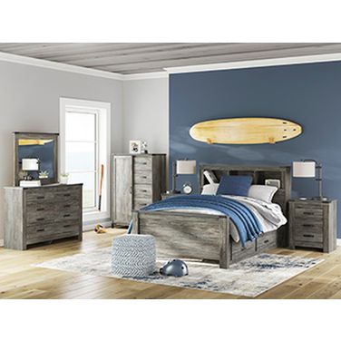 Frandern Dressing Chest In Gray