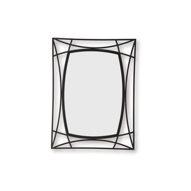 Freenville Accent Mirror In Black