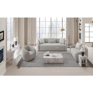 Fritzy Occasional Table Set In Engineered Stone